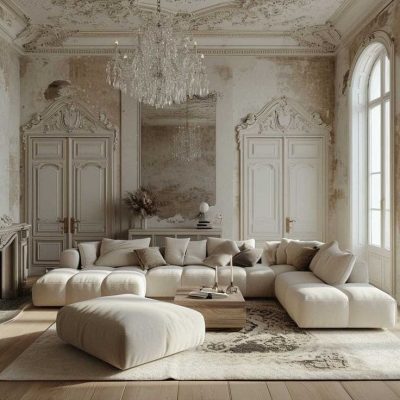 Ремонт квартиры в стиле хюгге и барокко от компании Domeo
