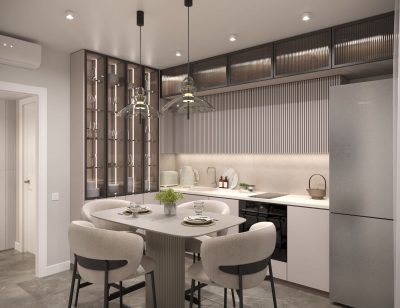 Ремонт кухни в квартире в хрущевке под ключ от компании Domeo