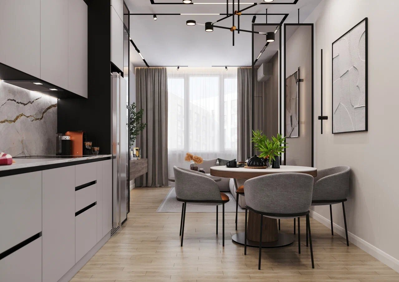 Способы сэкономить на ремонте кухни в квартире в новостройке от Domeo