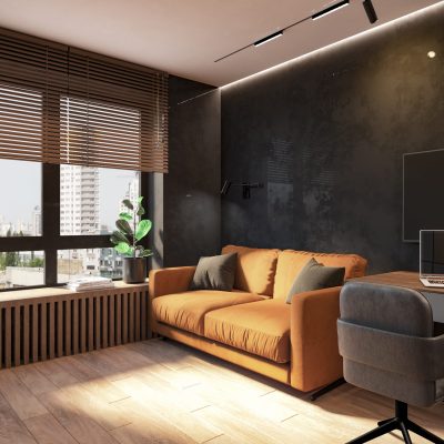 Косметический ремонт двухкомнатной квартиры с предчистовой отделкой от компании Domeo