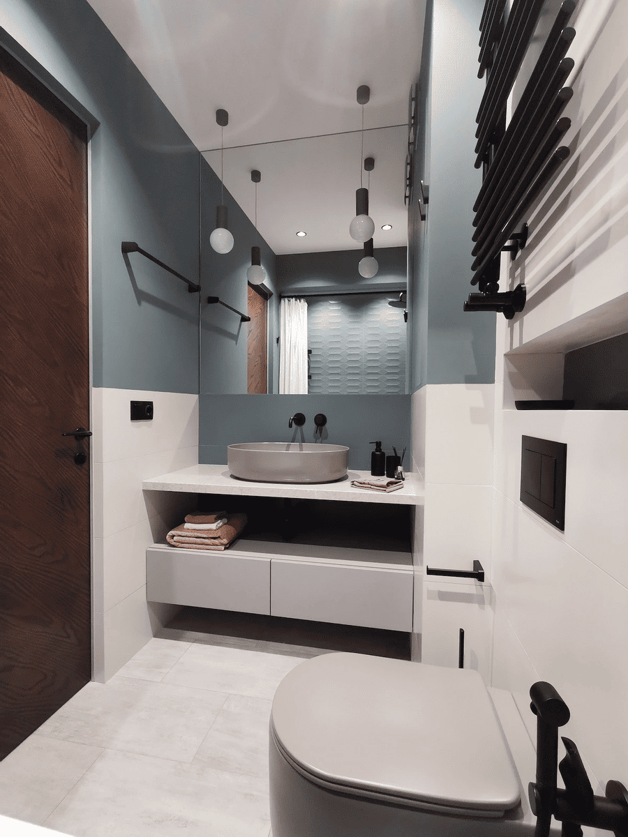 Ремонт небольшой ванной комнаты в сталинке