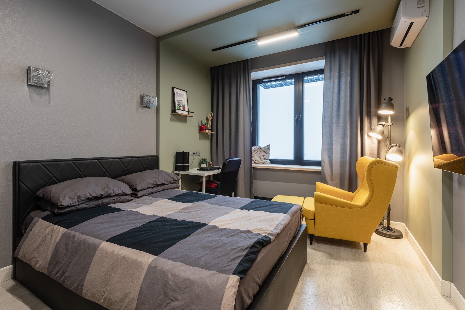 Ремонт спальни в евродвушке от Domeo