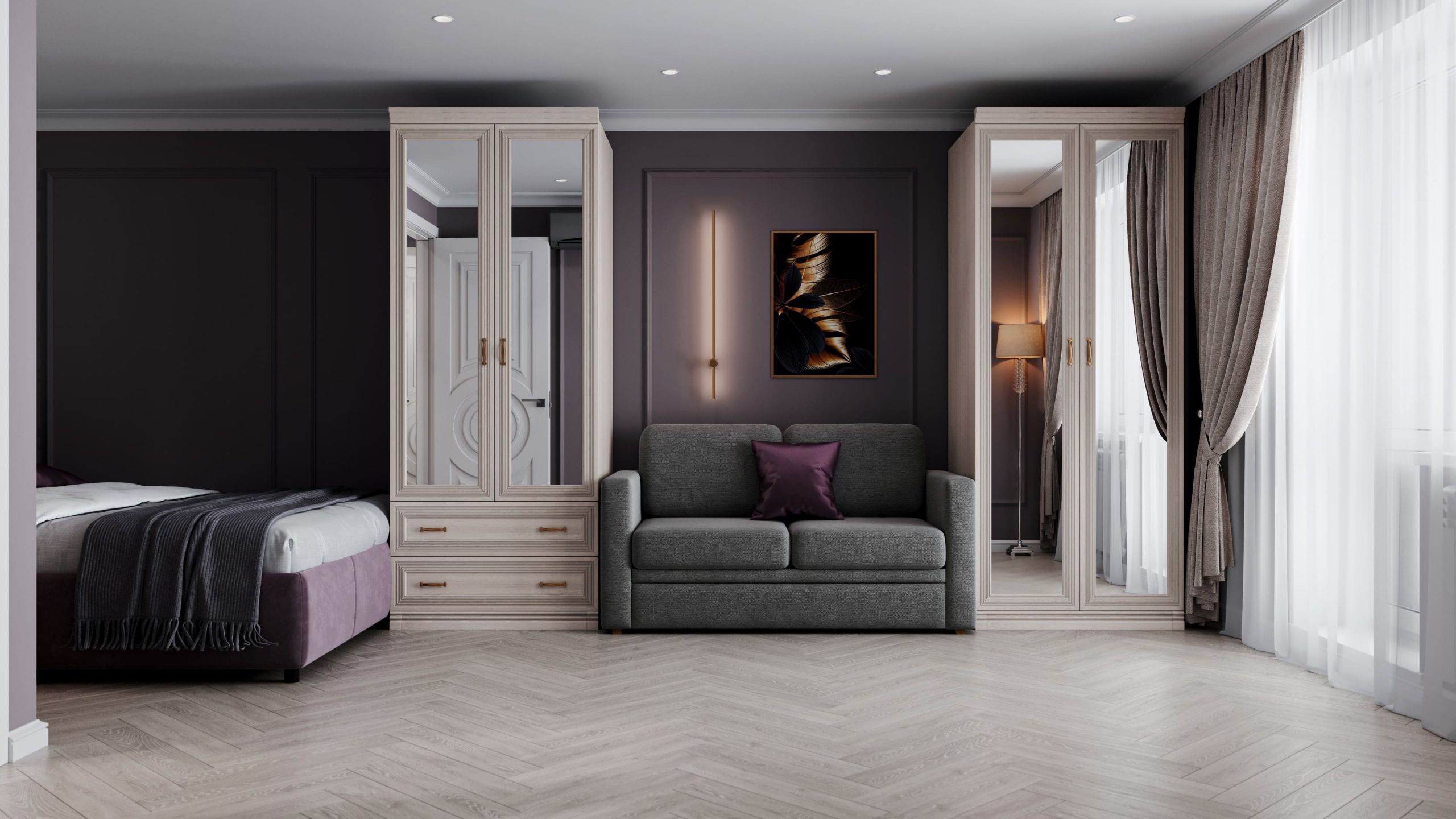 стильный ремонт квартиры вторички