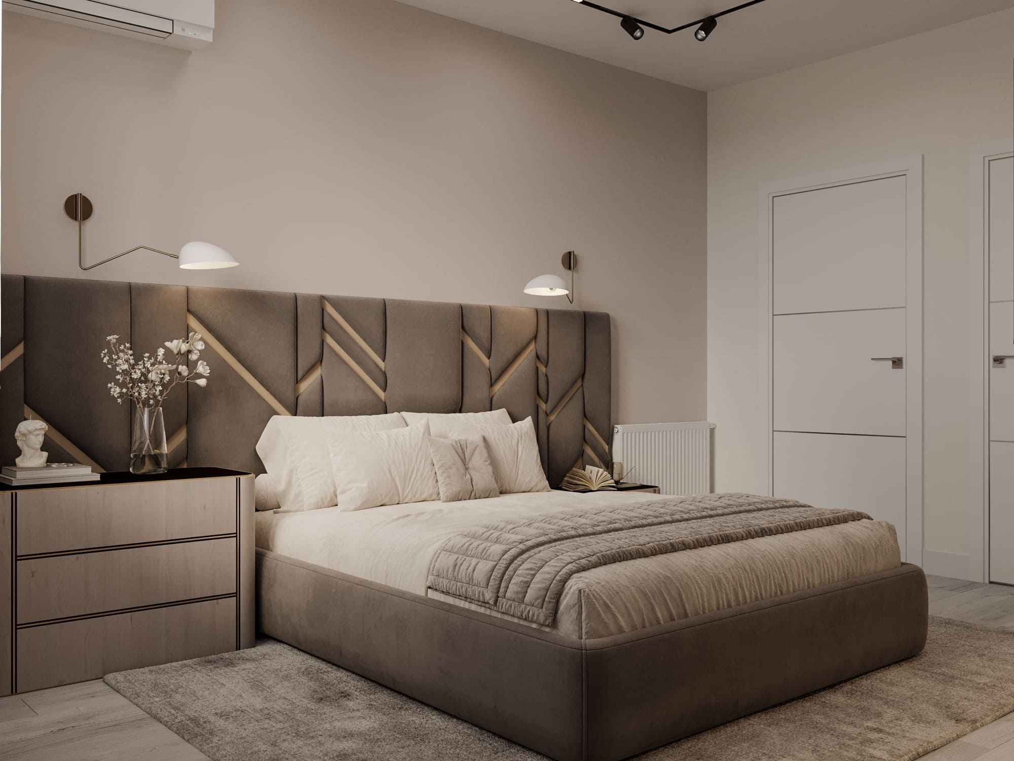 Ремонт евродвушки от застройщика ПИК под ключ от компании Domeo