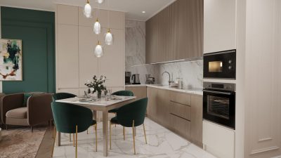 Недорогой ремонт кухни от Домео под ключ с дизайн-проектом