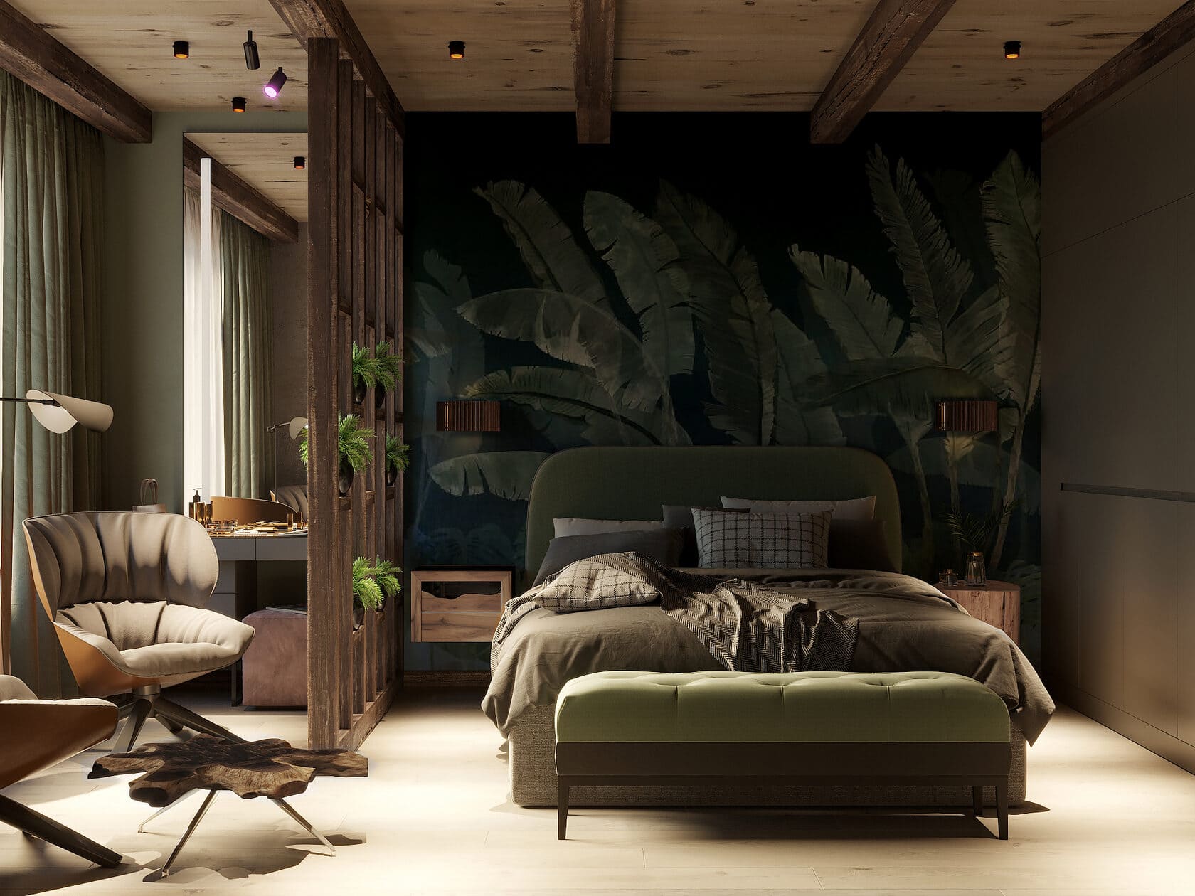 Ремонт квартиры в балийском стиле от компании Domeo