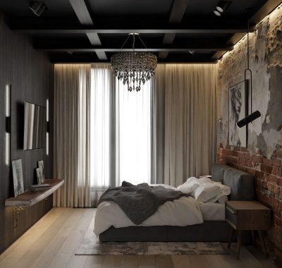 Ремонт однокомнатной студии 30 кв м от компании Domeo