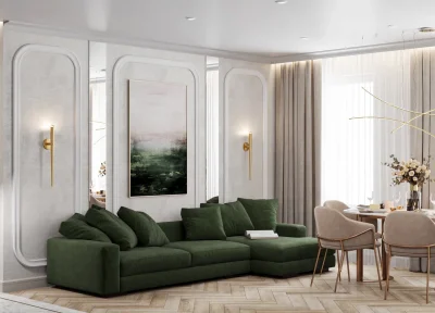 Калькулятор евроремонта трехкомнатной квартиры с материалами от компании Domeo