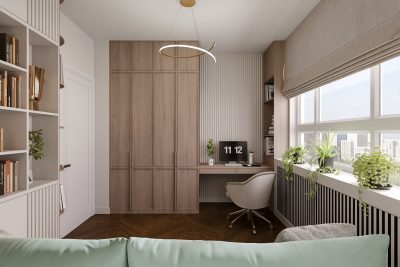 Частичный ремонт квартиры 75 кв м под ключ от компании Domeo