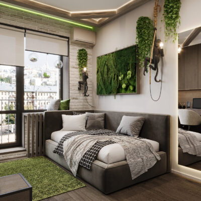 Ремонт квартиры по готовому дизайн-проекту в стиле эко под ключ от домео