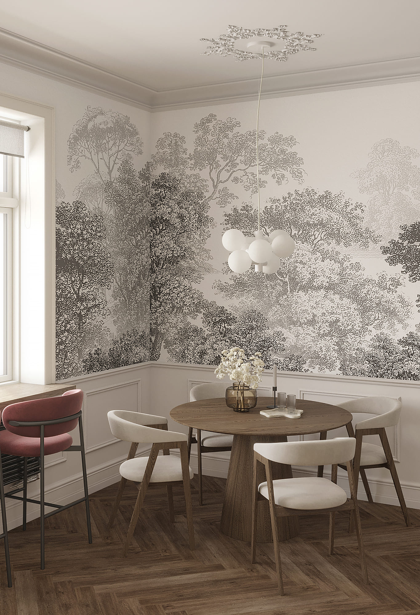 Поэтапное руководство по поклейке обоев от Domeo