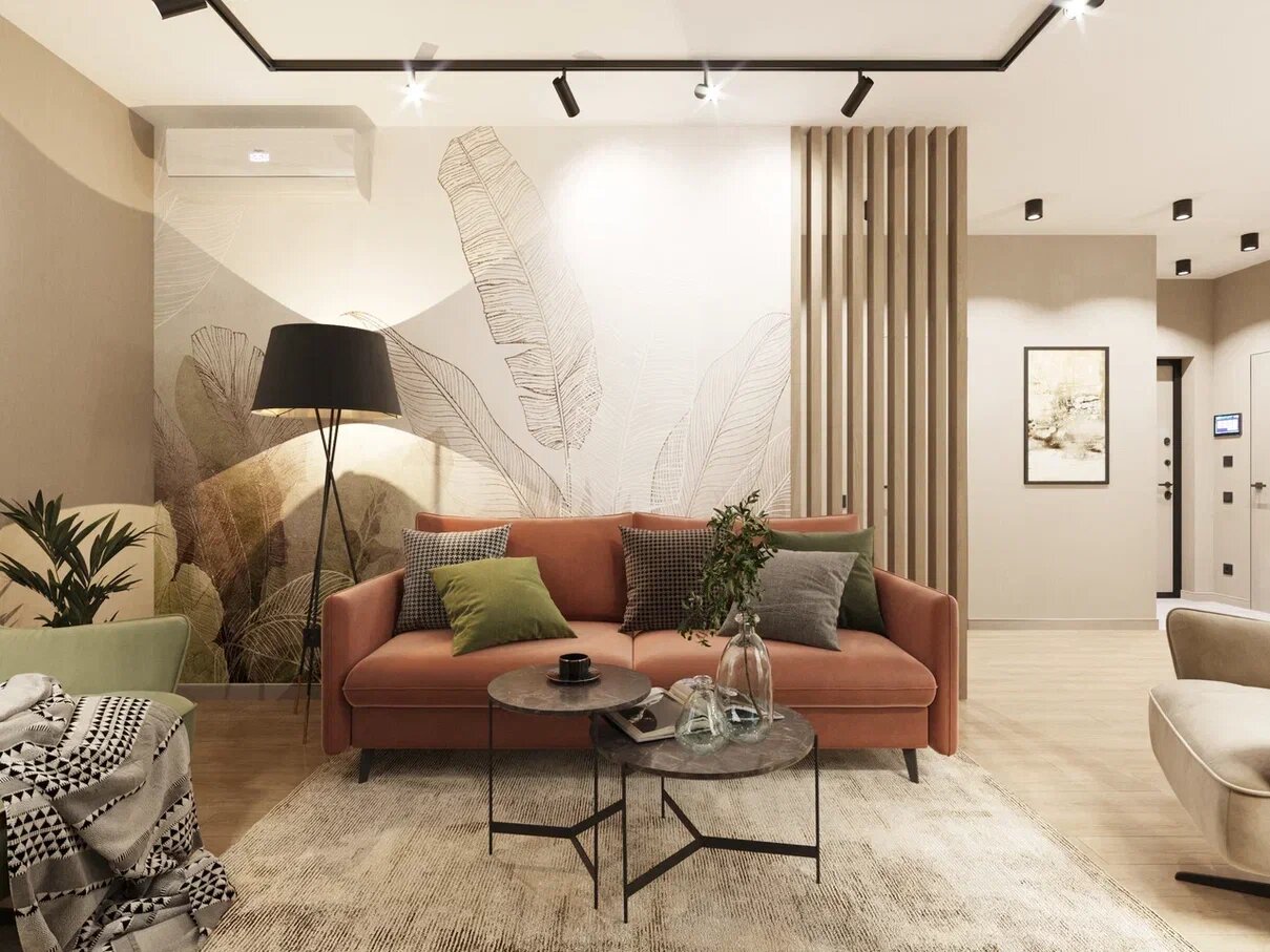 Особенности бумажных обоев от Domeo