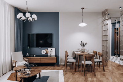 Ремонт евродвушек с кухней-гостиной от Домео