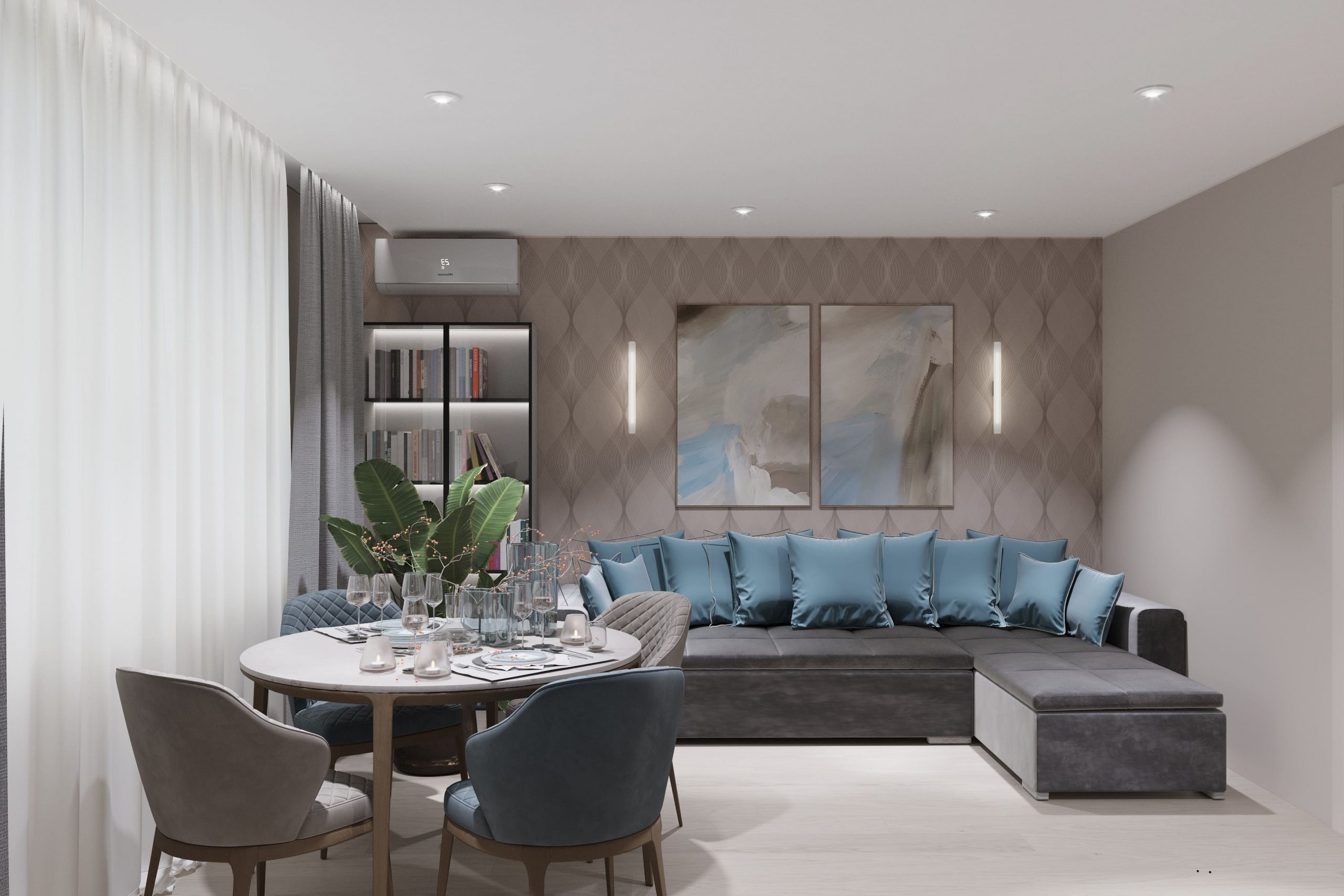 Выбор идеального варианта обоев для любого помещения от Domeo