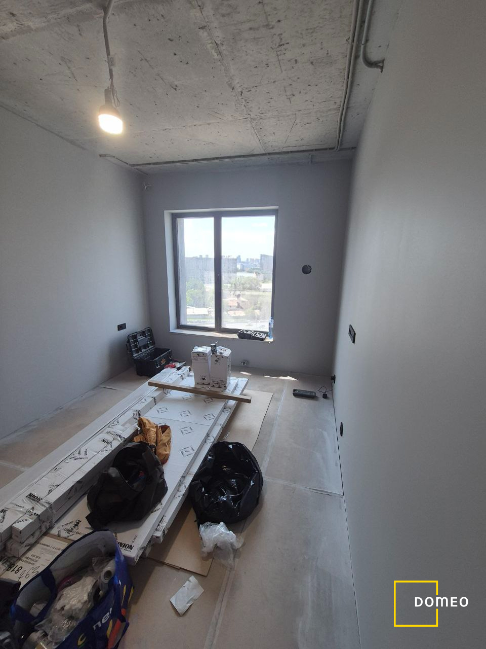 Основные преимущества полусухой стяжки пола от Domeo