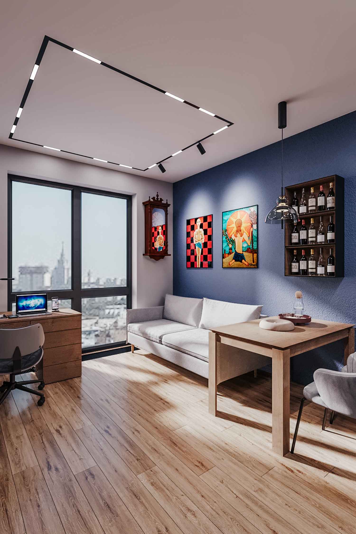 Популярные варианты покрытий для ремонта пола в студии от Domeo