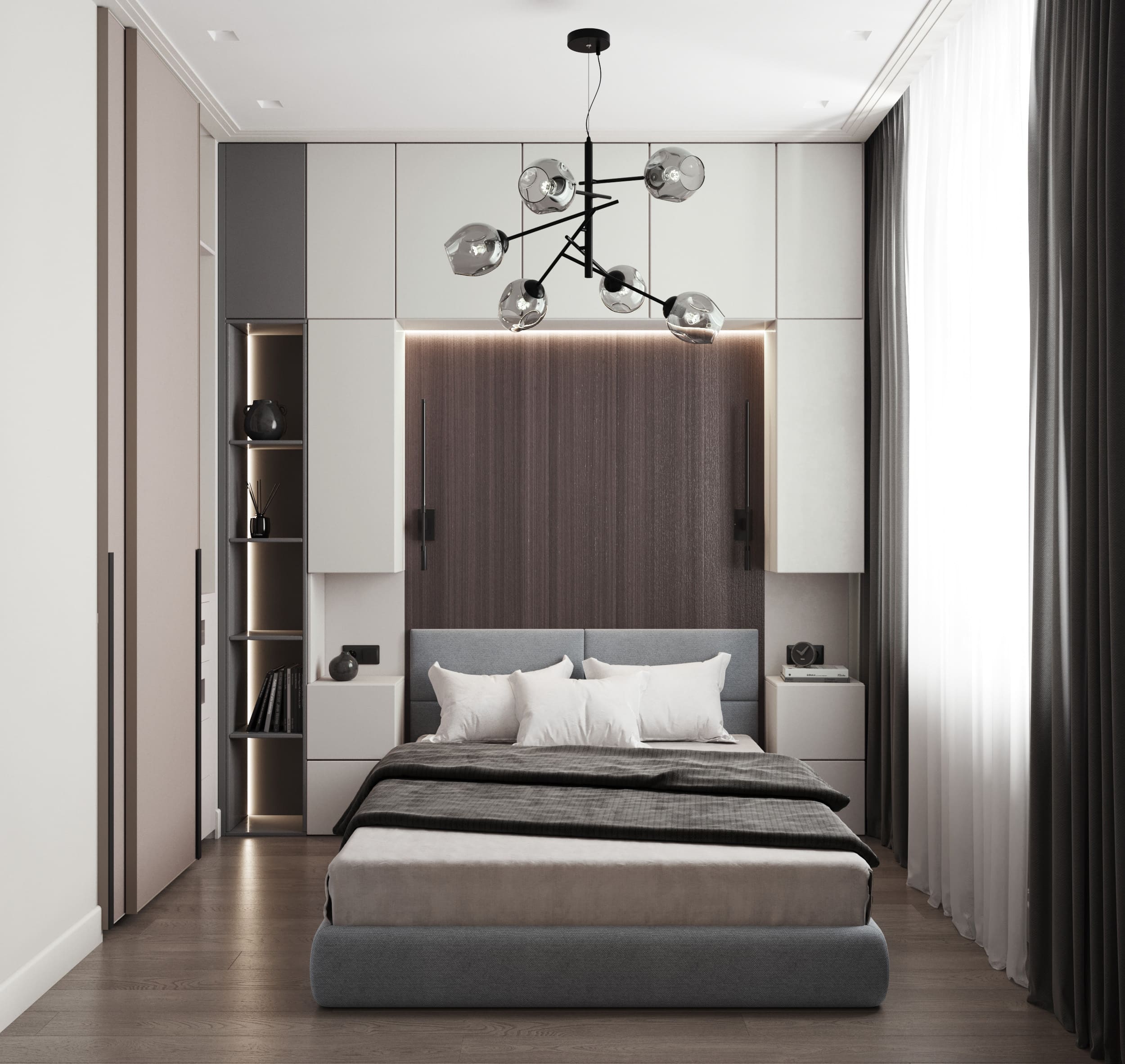 Первая часть ошибок при оформлении спальни в квартире от Domeo