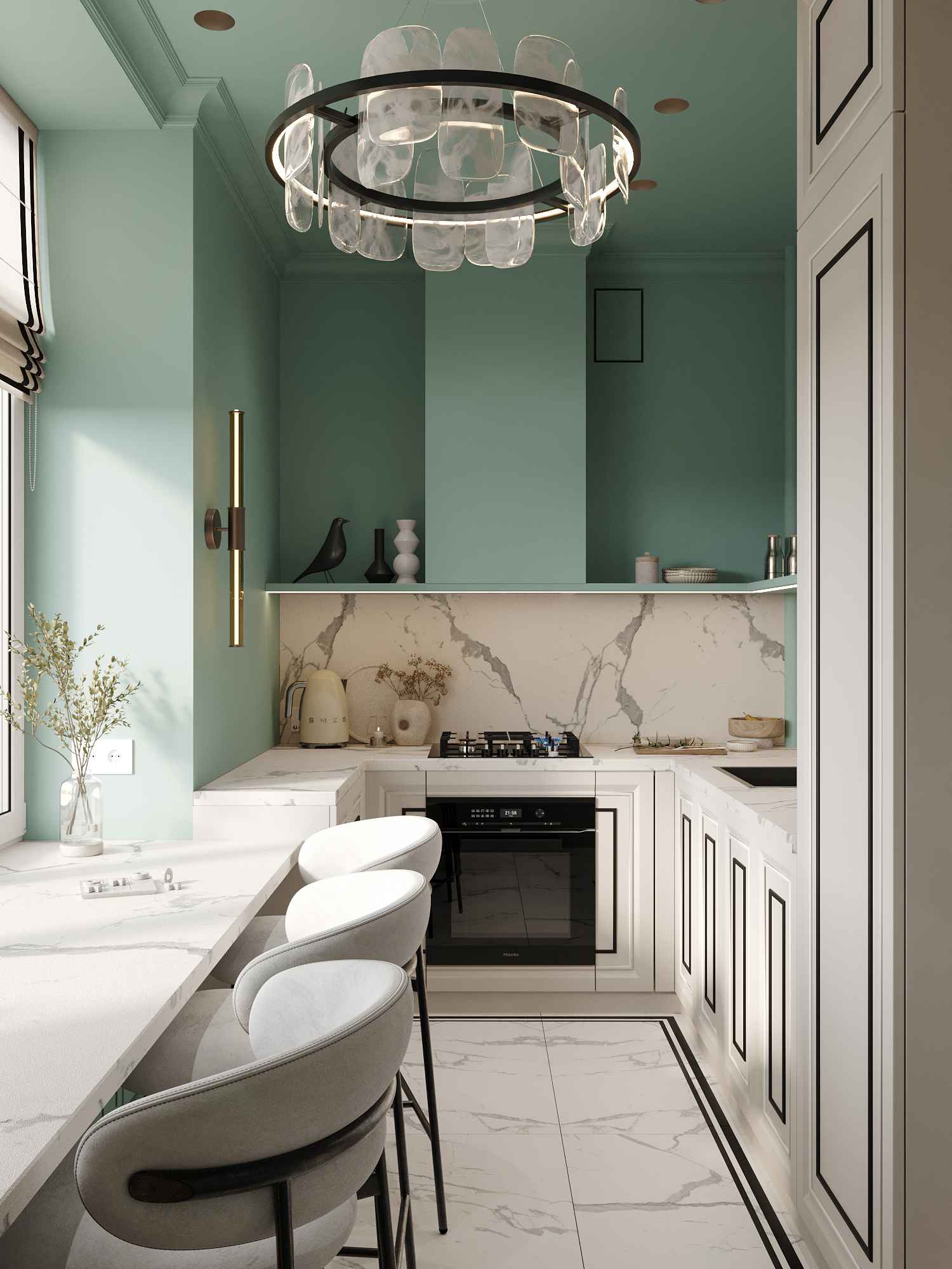 Практичные идеи для маленькой кухни от Domeo