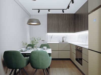 Ремонт двухкомнатной квартиры под ключ площадью 60 кв м от компании Domeo