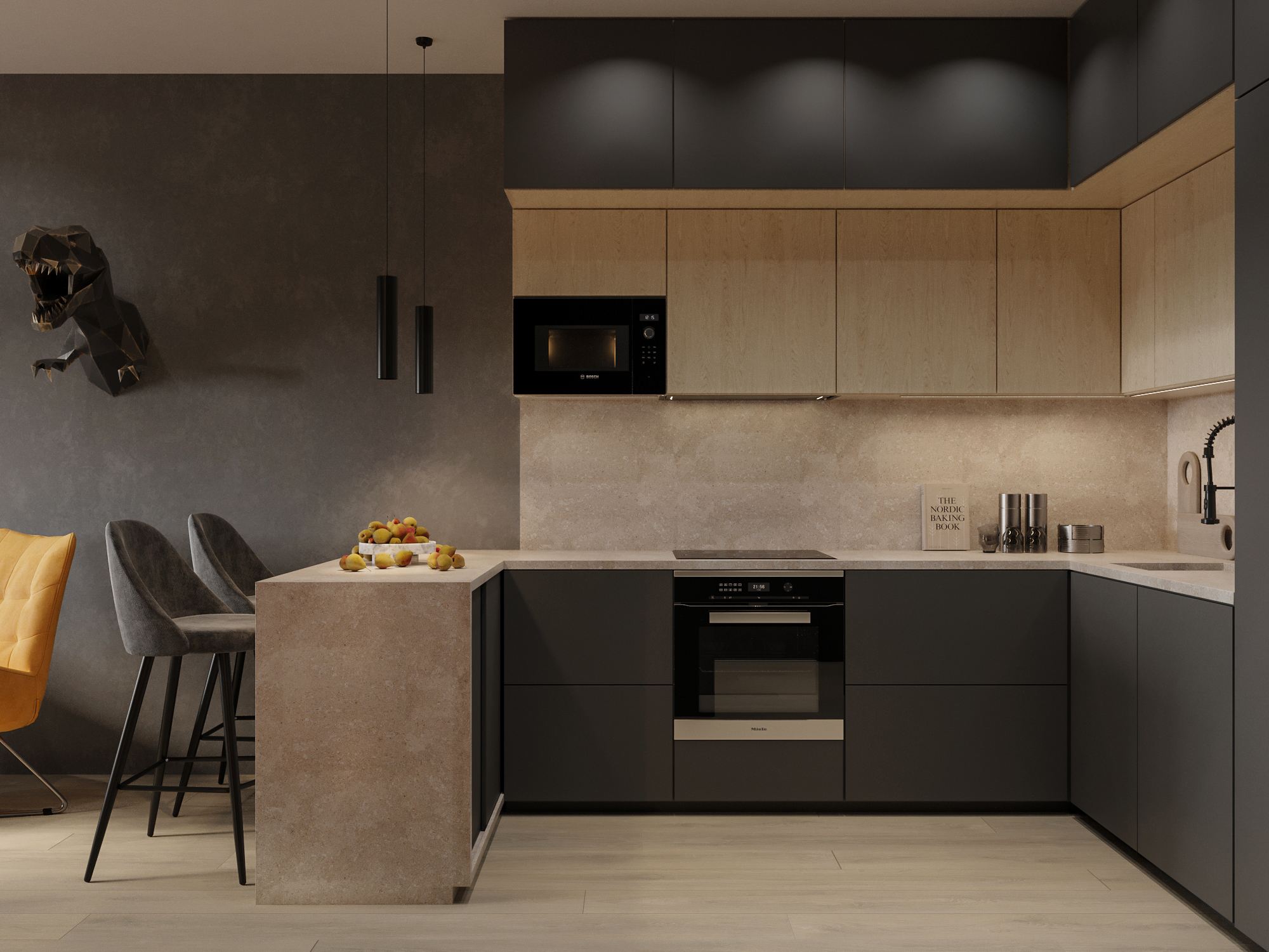 Этап разработки проекта кухни от Domeo