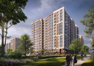 Ремонт квартиры от застройщика Самолет в ЖК Эко Бунино от компании Domeo