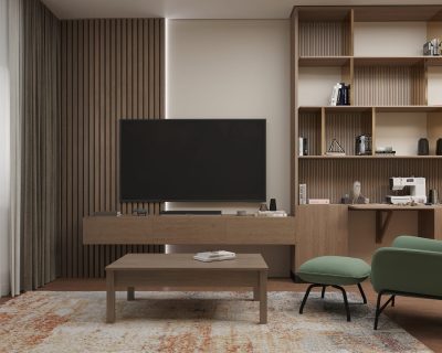 Ремонт двухкомнатной квартиры под ключ площадью 44 кв м от компании Domeo