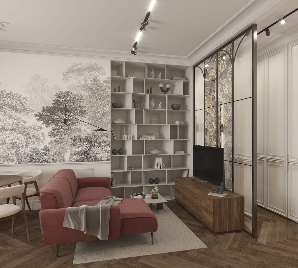 СПБ, квартира на Петровской набережной