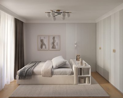 Ремонт двухкомнатной квартиры 56 кв м под ключ от компании Domeo