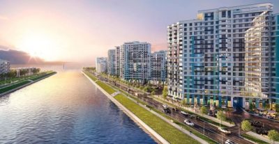 Дизайн квартиры в ЖК Огни Залива Санкт-Петербурге в под ключ от компании Domeo