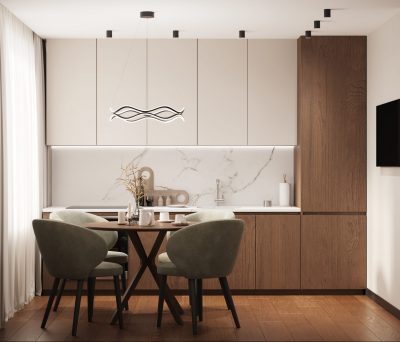 Срочный ремонт квартиры 63 кв м под ключ от компании Domeo