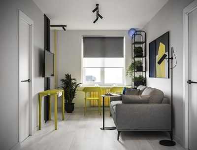 Предпродажный ремонт квартиры 62 кв м под ключ от компании Domeo