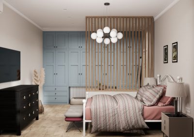 Ремонт квартиры 63 кв м свободной планировки под ключ от компании Domeo