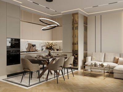 Ремонт квартиры с перепланировкой в Железнодорожном под ключ от компании Domeo