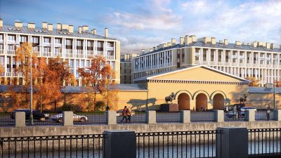 Дизайн квартиры в ЖК Московский, 65 Санкт-Петербурге в под ключ от компании Domeo