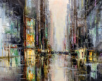 Картина «Вечер в сити»